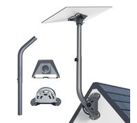 Starlink Gen 3 - Kit di montaggio a parete e tetto, supporto per palo regolabile con perno resistente, compatibile con piatto standard V3 Starlink, include adattatore per tubo