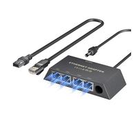 Starlink Gen 3/Mini Ethernet Adapter Multi-Porte Starlink Mini Ethernet Cable Adattatore di rete 4 uscite RJ45 contemporaneamente fino a 1 Gbps