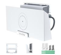 Starlink Gen 3 - Supporto per router 2 in 1 Starlink V3, kit di montaggio per router a rete Starlink V3 e alimentatore, salvaspazio, spazio di archiviazione, ABS, supporto per router standard