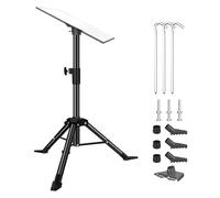Starlink Gen 3 Treppiede Stand, kit di montaggio portatile Starlink Gen 3 con adattatore per tubo Starlink Gen 3 e asta telescopica da 60 cm-95 cm, compatibile con parabola Starlink Standard V3