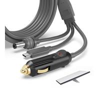 Starlink Mini 3 in 1 Cavo di Alimentazione 1 DC, Cavo per Sigaretta per Auto Maschio 12V 24V Maschio a USB, Cavo di Sostituzione per Cavo di Alimentazione Mini Starlink