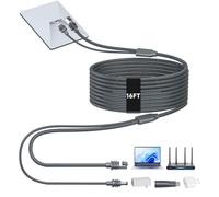 Starlink, mini cavo 2 in 1 Starlink da mini DC/USB C a DC + cavo Ethernet RJ45, connessione cablata stabile e veloce per laptop, PC, supporta Power Bank da 100 W e caricabatterie PD