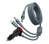 Starlink Mini, cavo di alimentazione da USB C a CC, 100 W, 12 V 24 V, con grado di impermeabilità IP65, rivestimento in PVC ignifugo e nucleo in rame stagnato per prestazioni stabili (1 metro)