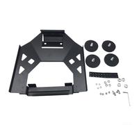 Starlink - Mini supporto magnetico da tetto nero, in acciaio inox, base piatta sottile con piedini rivestiti in gomma, per camper, furgoni, barche