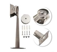 Starlink - Staffa regolabile in lega con base in acciaio inossidabile e giunto in lega di alluminio, 150 gradi orizzontale e verticale regolabile (2 set)