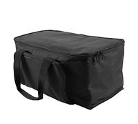 Starlitflow Par LED Borsa per il Trasporto con 4 Divisori Rimovibili, Borsa di Stoccaggio PVC Impermeabile per 4 Luci Par LED