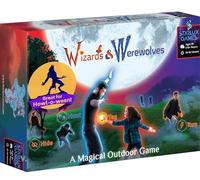 Starlux Games: Wizards & Werewolves - un gioco all'aperto ispirato alla fantasia con cristalli incandescenti - perfetto per i fan di lupo mannaro, zombie, RPG, DND e LARP