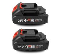 STARLYF Batteria ricaricabile agli ioni di litio 1500 mAh -18,5 V-21 V - Compatibile con High Pressure Cleaner, Power Blower/Rotorazer 8 in 1/MiniChain Saw/Multi System 10 in 1 (2)