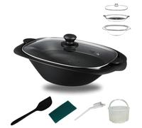 STARLYF Chef Tony Robot da Cucina Versatile Robot 500W 10 Velocità Multifunzione Tritare Frullamento Frullamento Cottura Temperatura Da 0 A 100°C (Set Accesori)