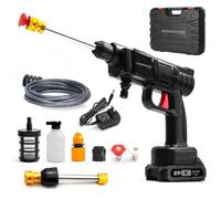 STARLYF High Pressure Cleaner, idropulitrice senza cavo, pistola portatile ad acqua ad alta pressione, pistola per lavaggio auto, connettore per rubinetto, connettore per bottiglia (1 High Pressure