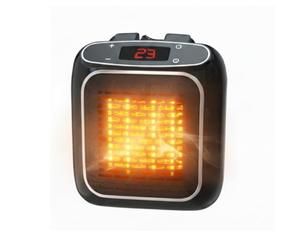 STARLYF Power Heater - Stufa elettrica da parete con tecnologia termo-ceramica | 800 W | Termostato digitale intelligente | Ideale per piccoli spazi | Presa girevole a 270°