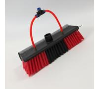 STARLYF Spazzola di ricambio per scopa telescopica Telescopic Hydrocleaner, compatibile con modelli da 4,6 m, 7 m e 3,6 m (include tubo flessibile e connettore T)