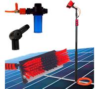 STARLYF Telescopic Hydrocleaner - Scopa di Pulizia Telescopica Portatile per Auto, Giardino, Terrazzo e Pannelli Solari, Palo Estensibile fino a 4,6 m, Alta Pressione, Facile da Usare