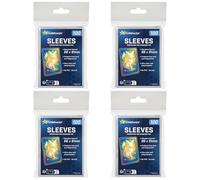 StarMaker 400 Sleeves TCG 66 x 91 mm Extra Morbide - Bustine Trasparenti per Carte Collezionabili, Toploader e Raccoglitori