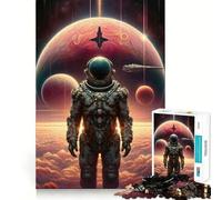 Starman - Un viaggio nello spazio - Puzzle da 1000 pezzi per ragazzi - Gioco di logica e puzzle da costruire insieme - Divertimento - Taglio di precisione - Regalo elegante 50x75cm