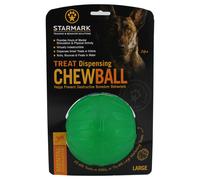 Starmark Treat Dispensing Chew Ball per cane - L: ca. ø 10 cm