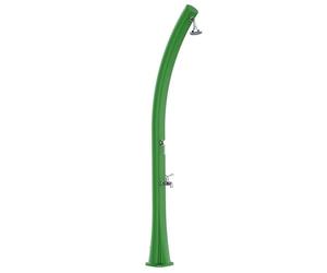 Starmatrix Doccia Solare Verde RAL3028 in Polietilene HD con Serbatoio da 25L e Soffione Rotondo per Spazi Esterni Piscine e Attivita Allaperto Rio Green