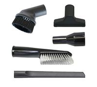 Starmix 14142 Set di ugelli 35/49 (5 pezzi, con bocchetta a lancia, pennello a ventosa, spazzola di aspirazione, ugello per lucidatura, adattatore, materiale resistente)