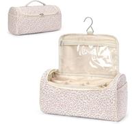 Starnearby Borsa da Viaggio Compatibile con Dyson Airwrap Complete Styler e Accessori, Custodia da Viaggio Compatibile con Asciugacapelli Dyson, Organizer per Asciugacapelli Portatile (Fiori rosa b)