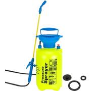Starnearby Spruzzatore Manuale a Pressione 5 Litri, 2 Modalità di Spruzzo, Nebulizzatore a Pressione Piante, Spruzzatore a Spalla da Giardino con Lancia, Pompa Irroratrice a Spalla