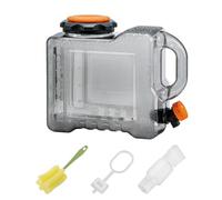 Starnearby Tanica Acqua con Rubinetto, Compatibile con Pompa per Bottiglie d'Acqua, Serbatoio per Acqua Potabile, Contenitore Acqua da Campeggio, Senza BPA per attività all'aperto