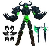 Starnearby Titan 13 Action Figure, Assemblaggio Completato 3D Stampato Skull Warrior T13 Robot mobile multi-snodato con articolazione completa, Lucky 13 Dummy 13 (verde)