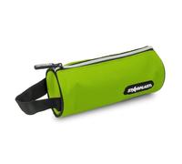Starplast Astuccio 1 cerniera, cilindrico, 1 tasca, con manico, compatto, 10 colori, 22 x 8 cm, grande capacità, per studenti secondari o università., verde scuro, Borse scolastiche