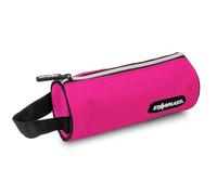 Starplast Astuccio 1 cerniera, cilindrico, 1 tasca, con manico, compatto, 10 colori, 22 x 8 cm, grande capacità, per studenti secondari o università., rosa scuro, Borse scolastiche