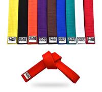 Starpro Cintura per Arti Marziali - Cotone-Poliestere, Resistente e Leggera - Karate Judo BJJ - 9 Colori - 240 280 320 cm