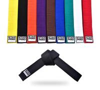 Starpro Karate Arti Marziali Cinture - Gear Judo Taekwondo Design Durevole e Leggero | Classificazione Cintura 9 Colori 100% Cotone Sette Punti | 240 cm 280 cm 320 cm