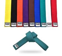 Starpro Karate Arti Marziali Cinture - Gear Judo Taekwondo Design Durevole e Leggero | Classificazione Cintura 9 Colori 100% Cotone Sette Punti | 240 cm 280 cm 320 cm