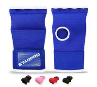 Starpro Sottoguanti da Boxe Tessuto Poliestere. Guanti Interni Protezione per Pugno e Pollice per Boxe, Sparring, Muay Thai, Kickboxing, MMA e Arti Marziali - Vari Colori - S, M, L, XL