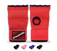 Starpro Sottoguanti da Boxe Tessuto Poliestere. Guanti Interni Protezione per Pugno e Pollice per Boxe, Sparring, Muay Thai, Kickboxing, MMA e Arti Marziali - Vari Colori - S, M, L, XL