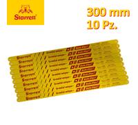 STARRETT 10 SEGHETTI MANUALI PER ARCHETTO 300 X 13 X 0,60 MM - 10 Pz.
