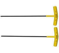 Starrett 13109 Set di chiavi esagonali in T a sfera sistema pollici