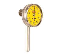 Starrett 196MB1 universale Indicatore analogico, schienale Sturalavandini, colore quadrante, 0-100 leggere, 0-5 mm, Range, 0,02 scala in mm