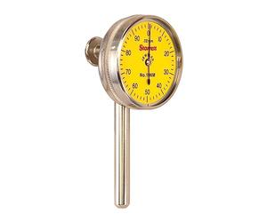 Starrett 196MB1 universale Indicatore analogico, schienale Sturalavandini, colore quadrante, 0-100 leggere, 0-5 mm, Range, 0,02 scala in mm