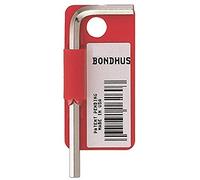 Starrett 26262 - Set di chiavi a gomito corte con smusso sistema metrico, finitura argento