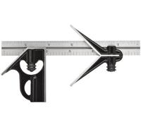 Starrett 33jhc-6 - 4R forgiato, temprato acciaio quadrato e centro teste con regular Blade Junior combination Square, 4R Graduation, 15,2 cm lunghezza lama