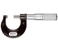 Starrett 436.1 fl-1 fuori micrometro, attrito thimble, dado di bloccaggio, 0 - 2,5 cm Range, 0 cm "Graduation, precisione