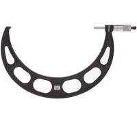 Starrett 436 x rl-8 fuori micrometro, Ratchet stop, dado di bloccaggio, Carbide Faces, 7 - 20,3 cm Range, 0 cm "Graduation, precisione