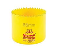 Starrett 63FCH056 Corona perforatrice, Giallo, 56 mm