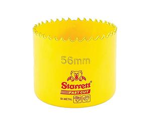 Starrett 63FCH056 Corona perforatrice, Giallo, 56 mm