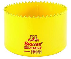 Starrett 63FCH092 Corona perforatrice, Giallo, 92 mm