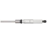 Starrett 63RL micrometro testa a lungo raggio, 0 - 5,1 cm Range, 0 cm "Graduation, +/-precisione, cricchetto stop thimble, dado di bloccaggio
