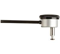 Starrett 651B5 Indicatore quadrante senza attacco foro profondo, diametro stelo 1,0 cm, stantuffo posteriore, quadrante bianco, lettura 0-50-0, diametro quadrante 1,7 pollici, gamma 0-0,27 pollici,