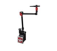 Starrett 657 Series complete base magnetica e post set di montaggio, con indicatore, Base, Indicator Holder, 657W Fine-Adjustment, 657P Base, PT17850 Rod, 657S Snug, 1