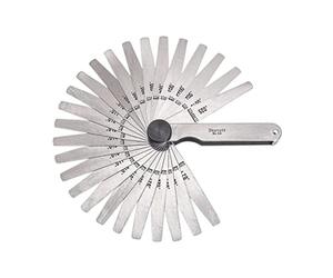 Starrett 66T spessore Gage set con foglie affusolate, 0.0015 - 0,1 cm, spessore 3 - 1/81,3 cm di lunghezza, 26 fogli