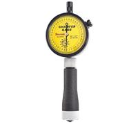 Starrett 684 m-2z millimetro lettura interno smusso calibro con quadrante giallo, 90 - 127 gradi di angolo, 0 - 12.7 mm Range