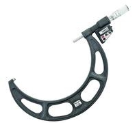 Starrett 733 mexflz-225 LCD fuori micrometro, attrito thimble, Lock nut, Carbide Faces, 200 - 225 mm Range, 0.001 mm Graduation, -0.005 mm accuracy